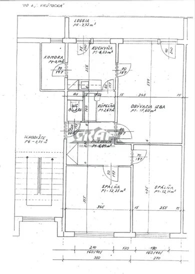 Na predaj 3-izbový byt, 70 m², Bratislava-Ružinov, Vrútocká