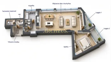 Na predaj 4-izbový byt, 100 m², Prešov, Pavlovičovo námestie