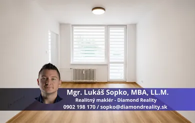 Mieszkania na sprzedaż, 1-pokojowe, Košice-Dargovských hrdinov · €150 000