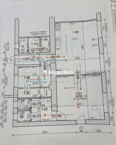 Na prenájom komerčné, 65 m², Vrakúň