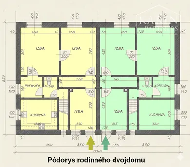 Na predaj 6-izbový dom, 110 m², Zemné