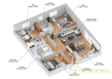 Na predaj 4-izbový dom, 165 m², Hviezdoslavov, Zimná