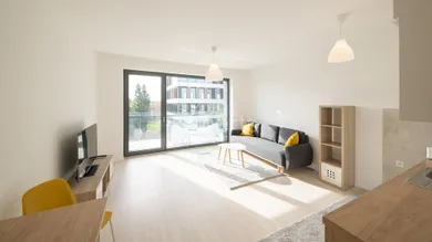 Apartments for rent, 1-room in Bratislava-Petržalka · €540