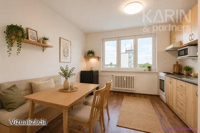 Na predaj 2-izbový byt, 48 m², Skalica, Mallého