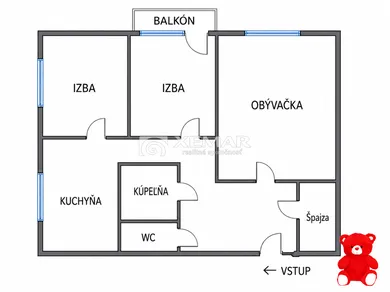 Na predaj byt v Banská Bystrica · €185 000 · Čiastočná rekonštrukcia