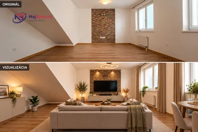 Na predaj 3-izbový byt, 82 m², Ružomberok, Podhora