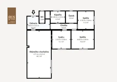 Na predaj dom v Veľký Biel · €299 500 · Novostavba