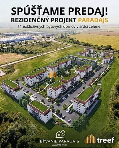 Mieszkania na sprzedaż, 2-pokojowe, Hlohovec · €155 000