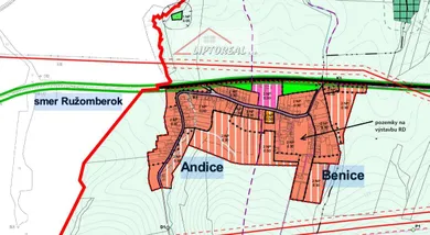 Na predaj pozemok v Liptovský Mikuláš · €77 220 · Pôvodný stav