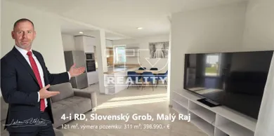 Domy na sprzedaż, 4-pokojowe, Slovenský Grob · €398 990