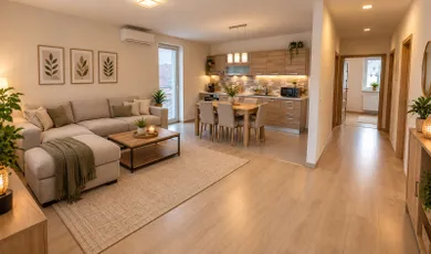 Na predaj 3-izbový byt, 67 m², Vozokany, Kapitána J. Rittera