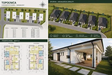 Na predaj dom v Topoľnica · €204 400 · Novostavba