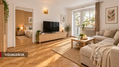 Na predaj 2-izbový byt, 55 m², Bratislava-Staré Mesto, Sokolská