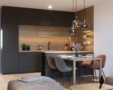 Na predaj 1-izbový byt, 47 m², Nová Baňa, Pod Sekvojou