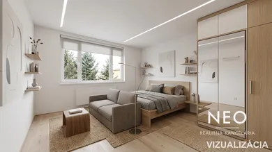 Na predaj 1-izbový byt, 26 m², Voderady, Školská