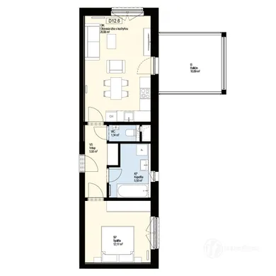 Byty na predaj 2-izbový, Kysucké Nové Mesto · €174 000