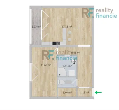 Na prenájom 1-izbový byt, 36 m², Košice-Juh, Južná trieda