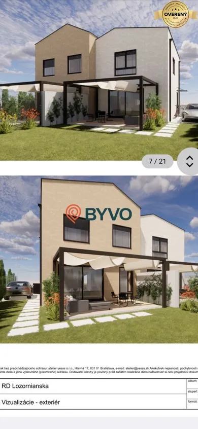 Na predaj 4-izbový dom, 249 m², Bratislava-Záhorská Bystrica, Záhorská