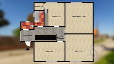 Na predaj 5-izbový dom, 79 m², Jelka