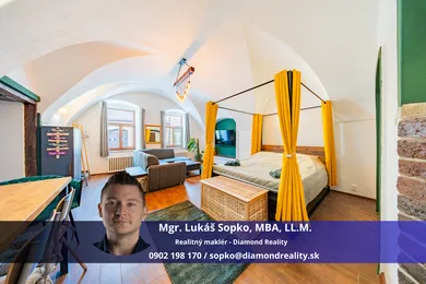 Mieszkania na sprzedaż, 1-pokojowe, Košice-Staré Mesto · €189 999