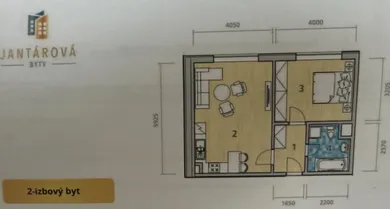 Na prenájom 2-izbový byt, 50 m², Košice-Juh, Jantárová