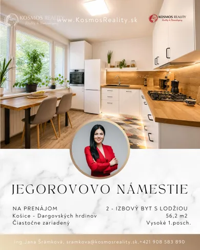 Mieszkania na sprzedaż, 2-pokojowe, Košice-Dargovských hrdinov · €178 000