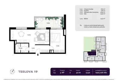 Mieszkania na sprzedaż, 2-pokojowe, Bratislava-Ružinov · €345 900