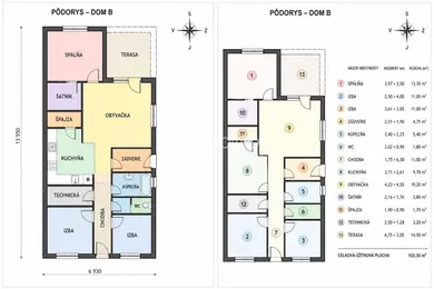 Na predaj dom v Topoľnica · €221 000 · Novostavba