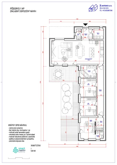 Na predaj 4-izbový dom, 112 m², Malachov, Ortútska cesta