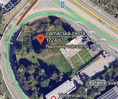 Na predaj pozemok, Bratislava-Lamač, Lamačská cesta