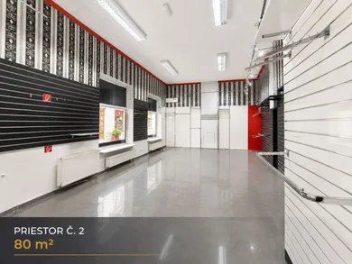 Na prenájom komerčné, 78 m², Topoľčany