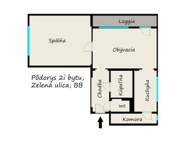Na predaj byt v Banská Bystrica · €144 000 · Pôvodný stav