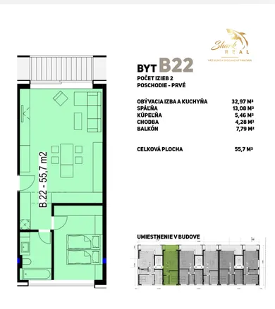 Na predaj 2-izbový byt, 56 m², Prešov, Pionierska