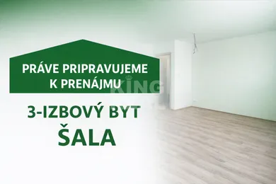 Mieszkania na wynajem, 3-pokojowe, Šaľa · €550