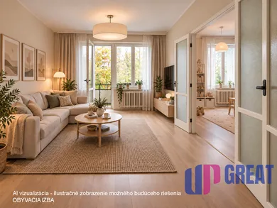 Na predaj 3-izbový byt, 67 m², Trenčín, 28. októbra