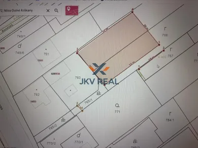 Na predaj pozemok, 640 m², Nitra, Novozámocká