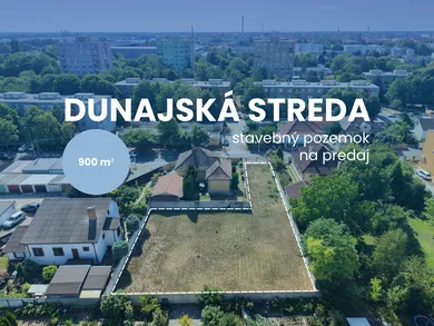 Działki na sprzedaż, Dunajská Streda · €124 900