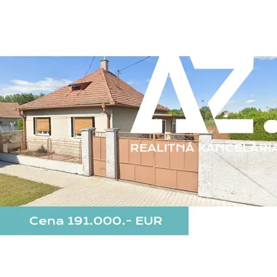 Na predaj 4-izbový dom, Gáň