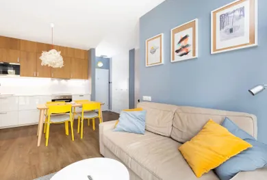 Na prenájom 2-izbový byt, 45 m², Bratislava-Nové Mesto, Račianska