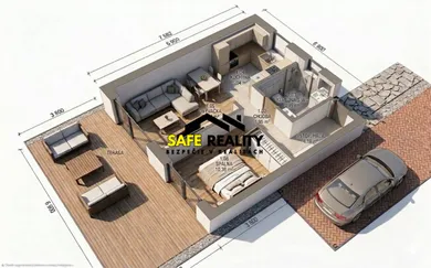 Na predaj rekreačný dom, 50 m², Žilina