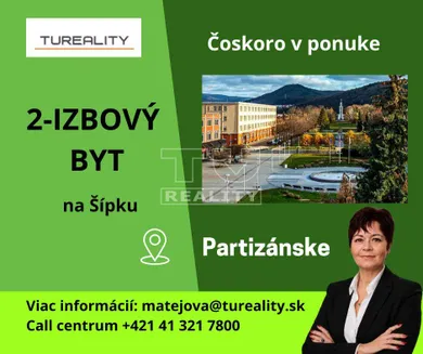 Byty na predaj 2-izbový, Partizánske · €97 999