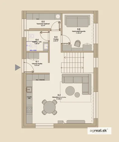 Na predaj 5-izbový dom, 132 m²