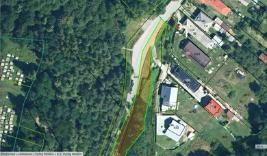 Eladó telkek, Vyšný Hrušov · €3800