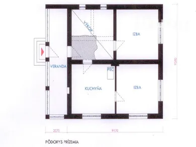 Na predaj dom, 150 m², Papradno