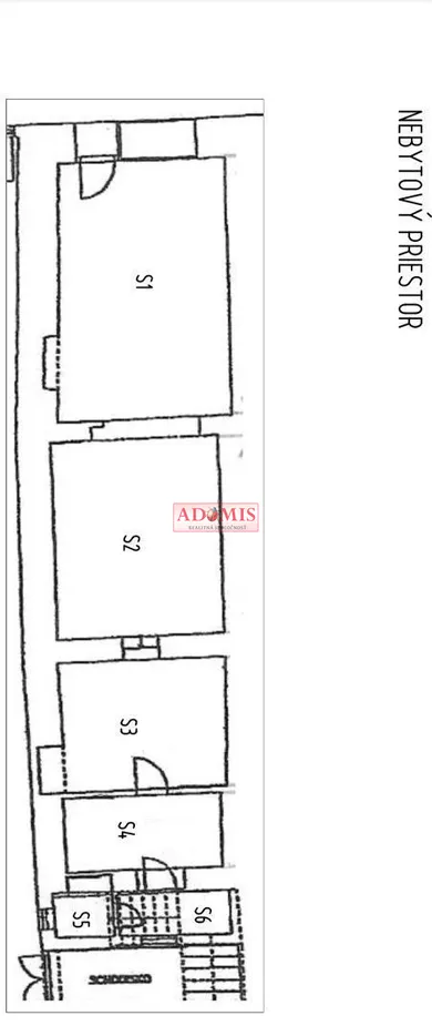 Na predaj komerčné, 74 m², Košice-Staré Mesto, Alžbetina