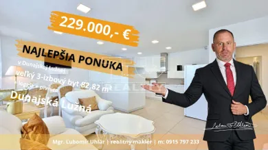 Byty na predaj 3-izbový, Dunajská Lužná · €229 000