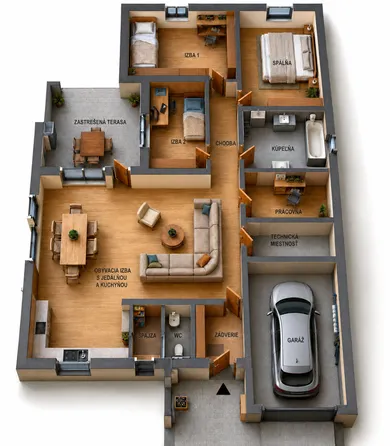 Na predaj dom v Veľký Meder · €255 000 · Novostavba