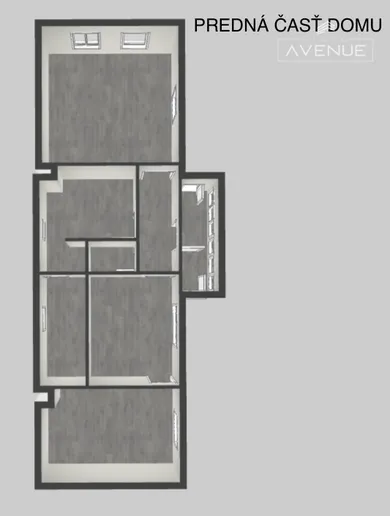 Na predaj dom, 3 m², Martin, Priekopa