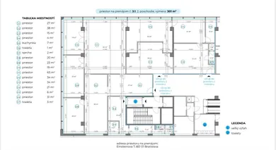 Na prenájom objekt, 107 m², Bratislava-Petržalka, Einsteinova