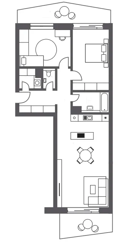 Na predaj 3-izbový byt, 87 m², Banská Bystrica, Muškátová ulica